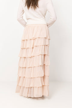 Bettina Maxi Skirt - Light Pink
