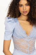 Francis Top - Light Blue