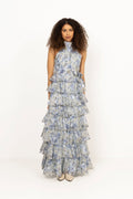 Angel Maxi Halterneck - Midnight Bloom