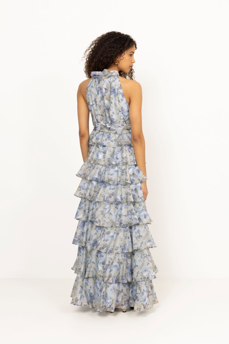 Angel Maxi Halterneck - Midnight Bloom