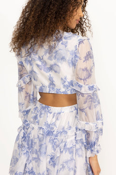 Kelly Mini Dress - Bluebell Bliss