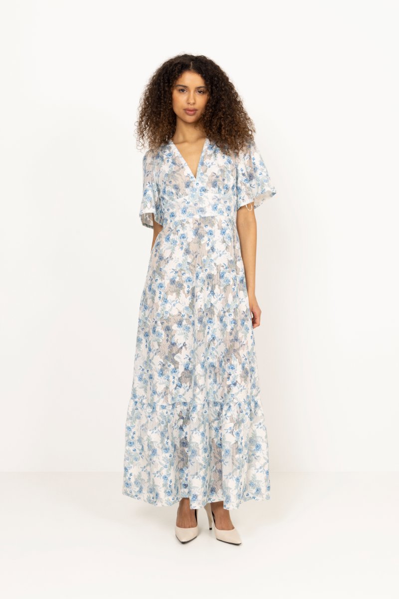 Celina Maxi Dress - Blue Whisper