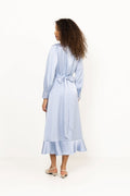 Iza Midi Dress - Light Blue