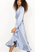 Iza Midi Dress - Light Blue