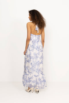 Tulip Maxi Dress - Bluebell Bliss