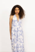 Tulip Maxi Dress - Bluebell Bliss