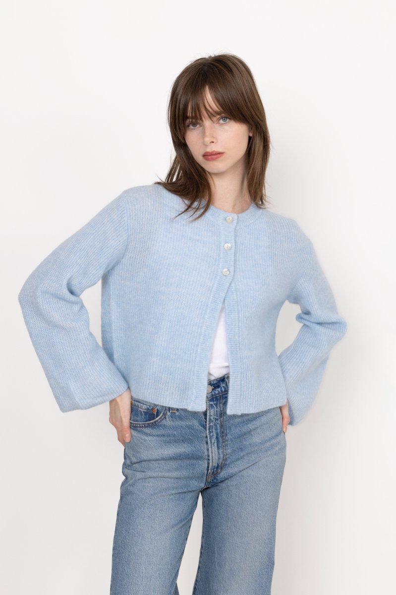 Santina Cardigan - Clear Sky
