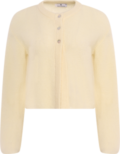 Santina Cardigan - Pastel Yellow