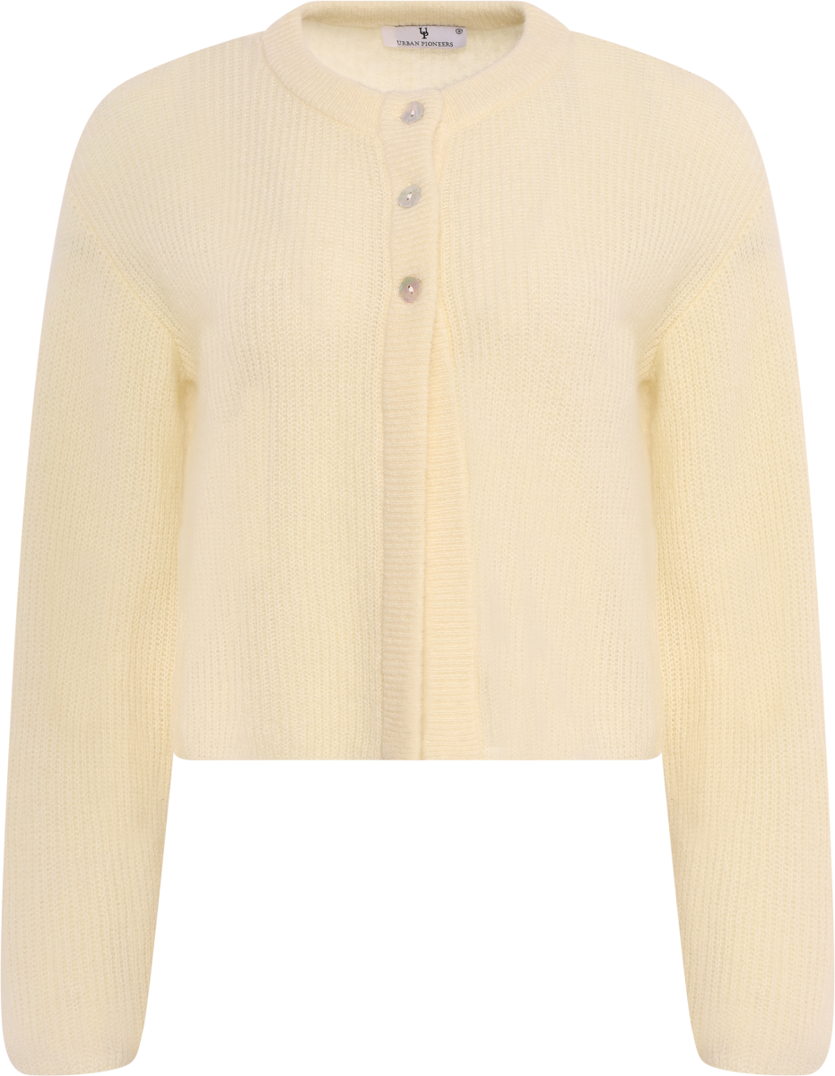 Santina Cardigan - Pastel Yellow