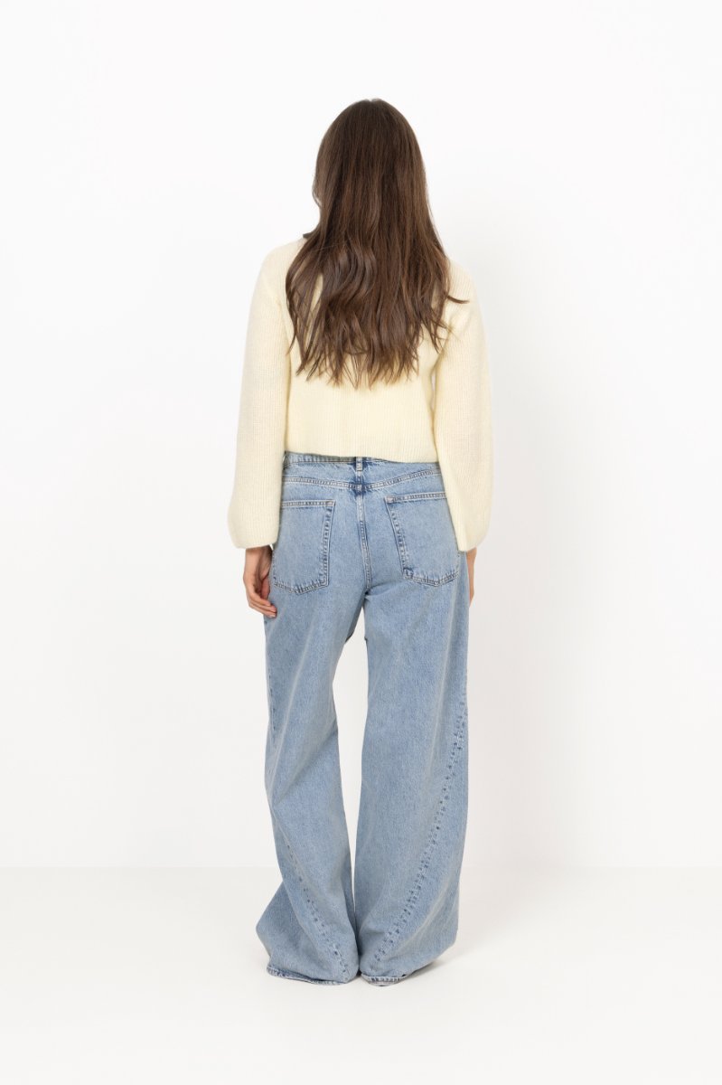 Santina Cardigan - Pastel Yellow