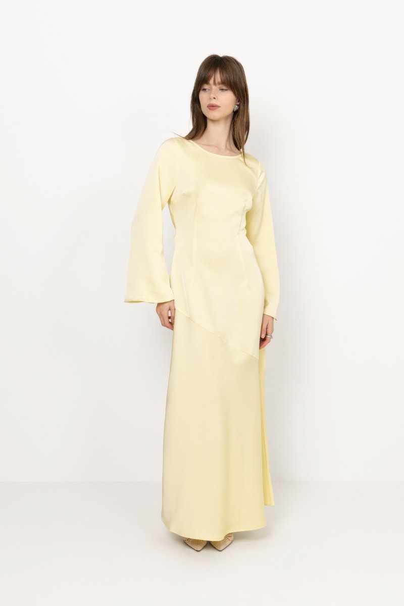 Sanne Dress - Pastel Yellow