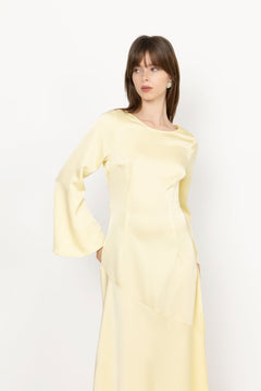 Sanne Dress - Pastel Yellow
