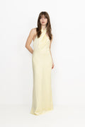 Dolores Dress - Pastel Yellow