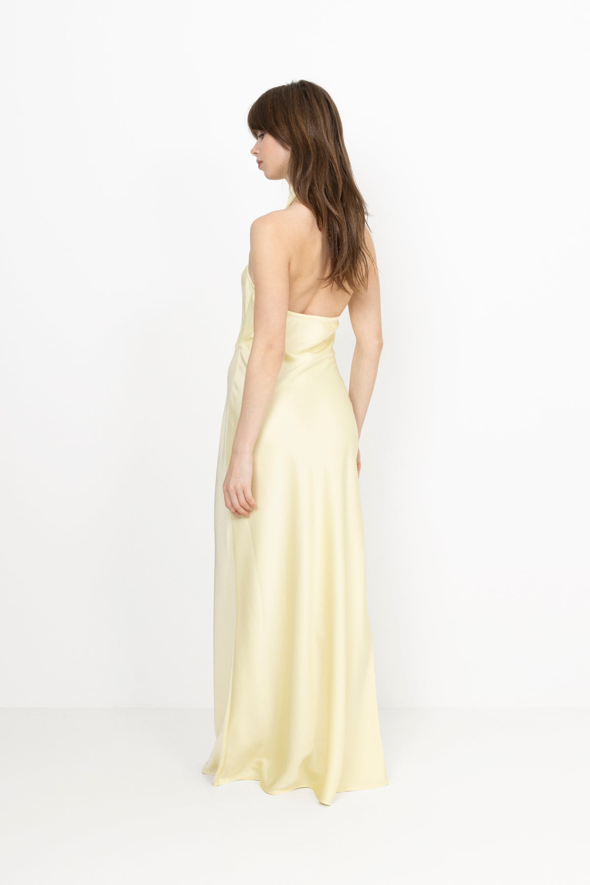 Dolores Dress - Pastel Yellow