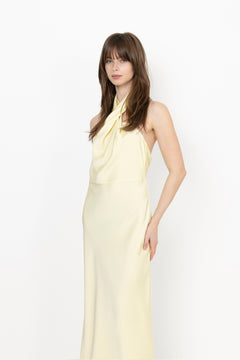 Dolores Dress - Pastel Yellow