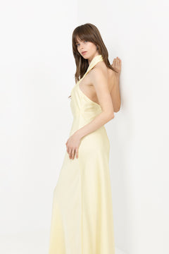 Dolores Dress - Pastel Yellow