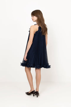 Freya Dress - Dark Navy
