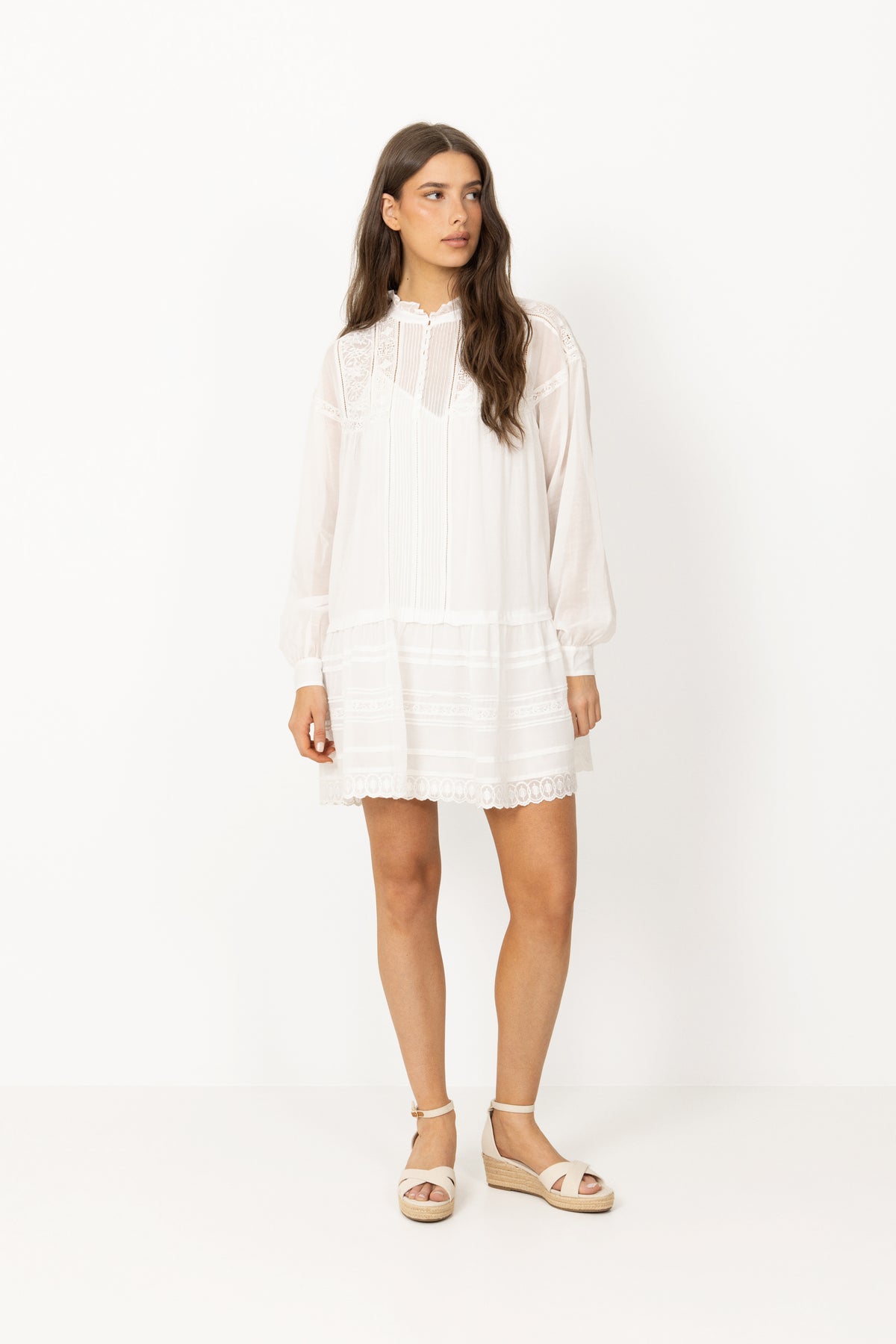 Selestina Dress - White
