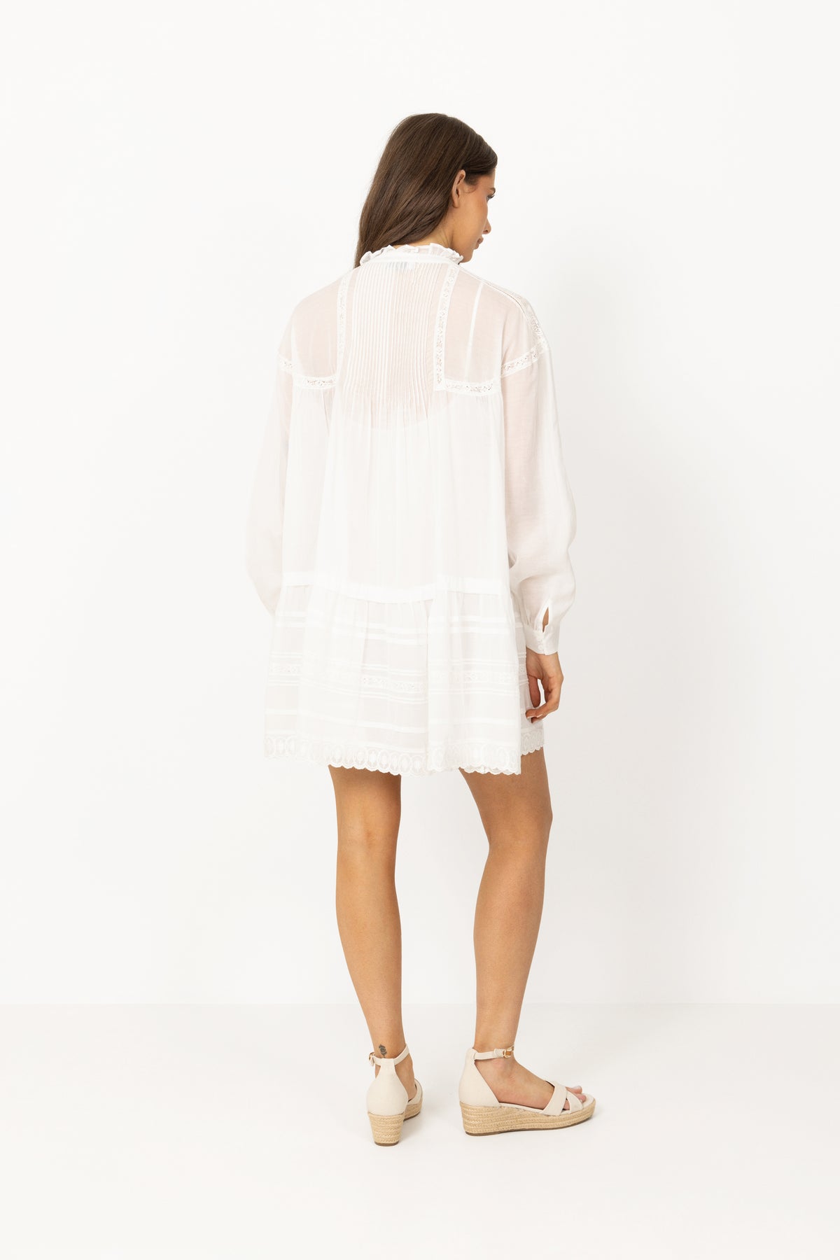 Selestina Dress - White