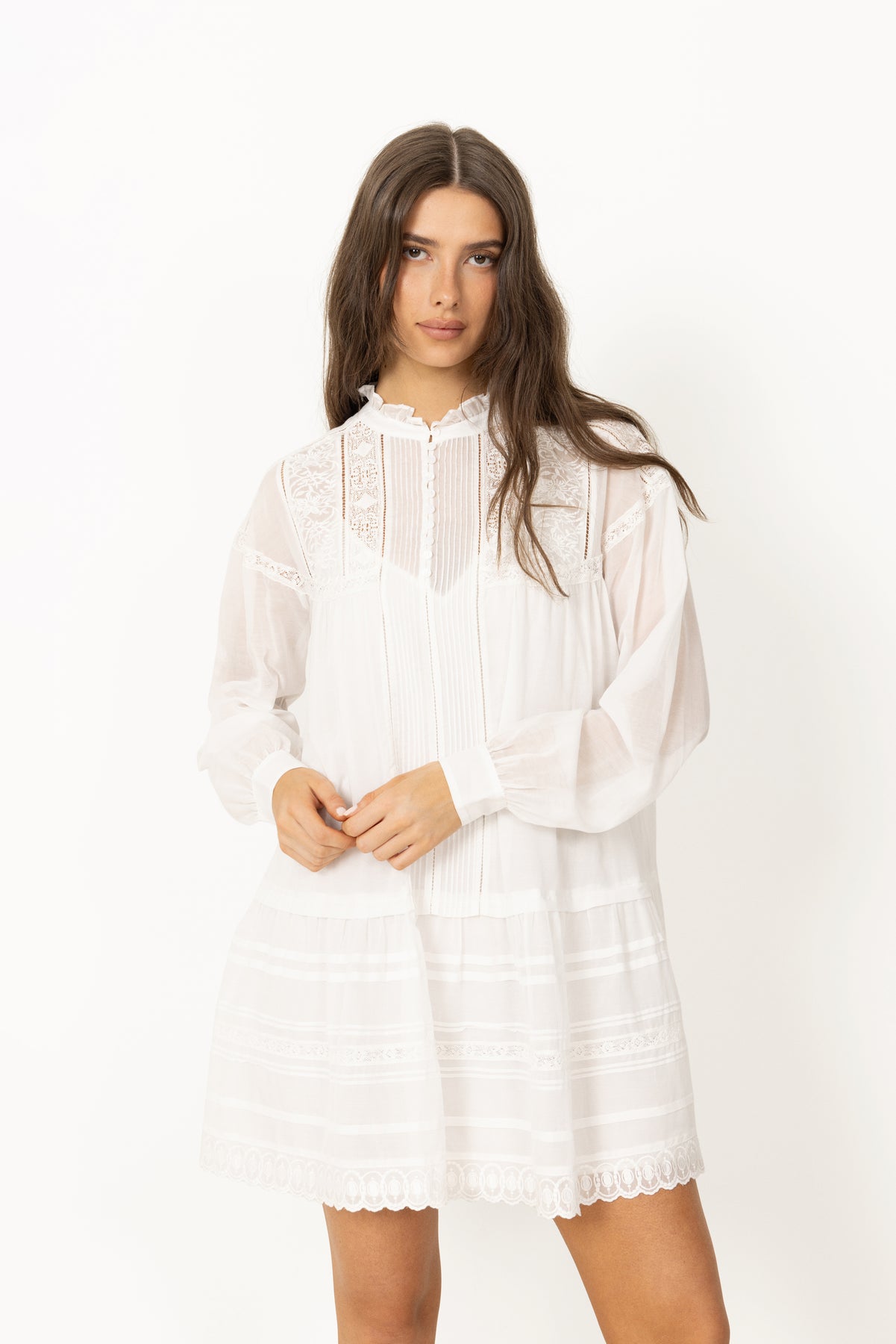Selestina Dress - White
