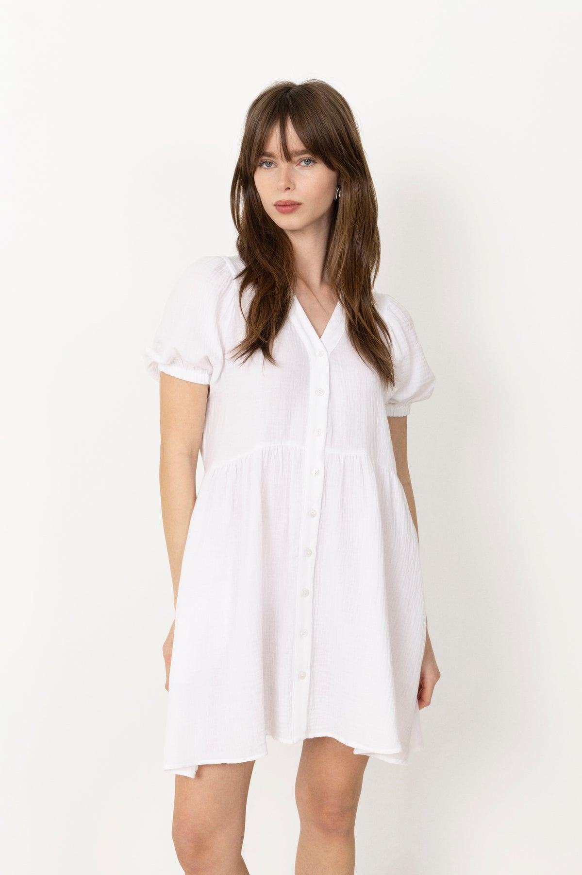 Leontine Dress - White