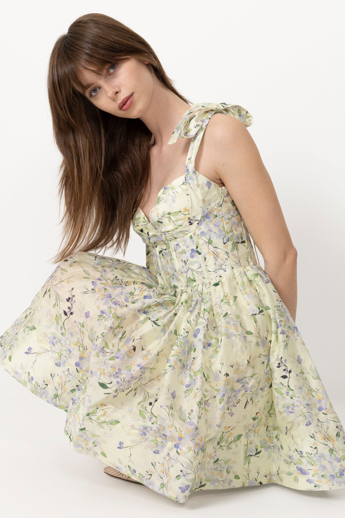 Etna Dress - Flower Aop