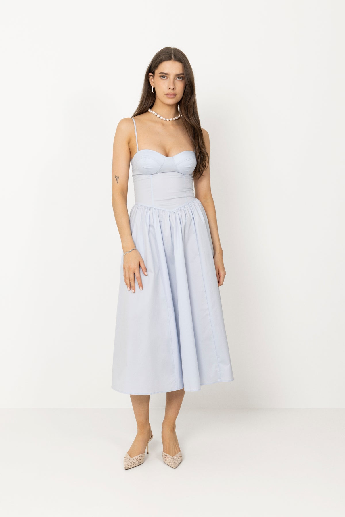 Vela Dress - Soft Chambray