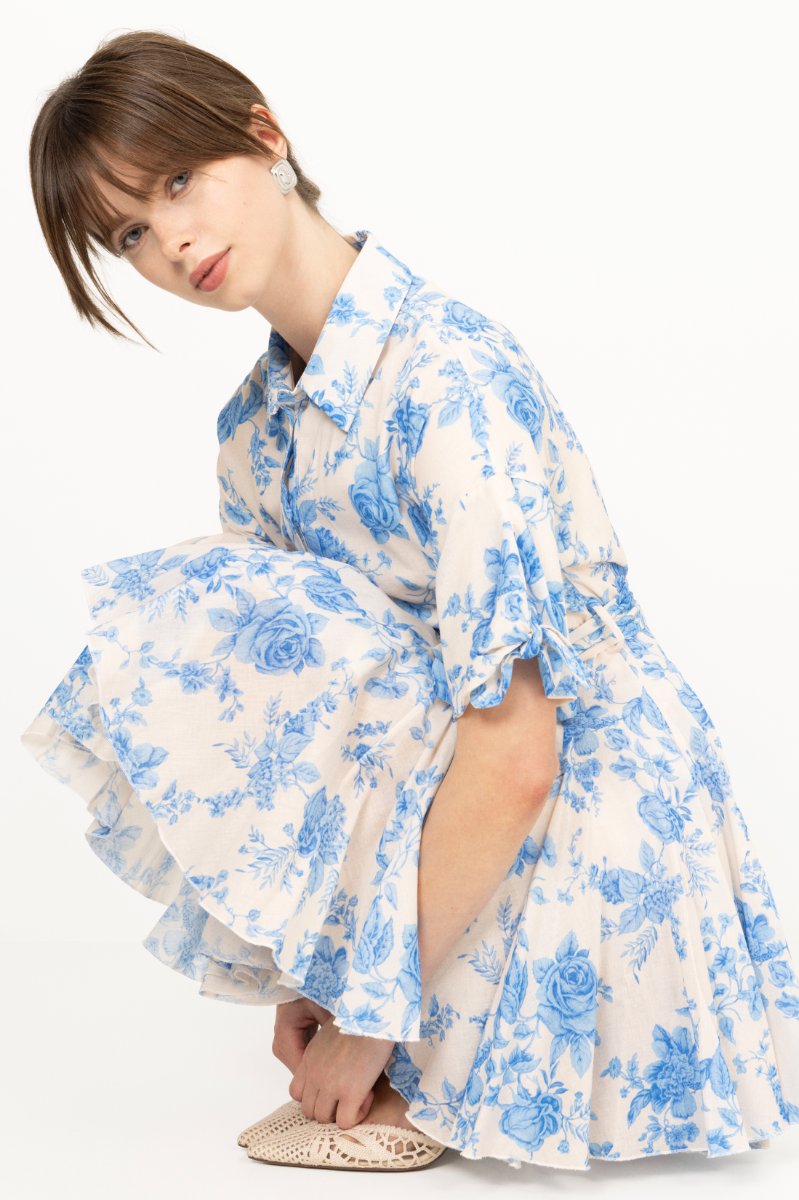 Gatinara Dress - Light Blue