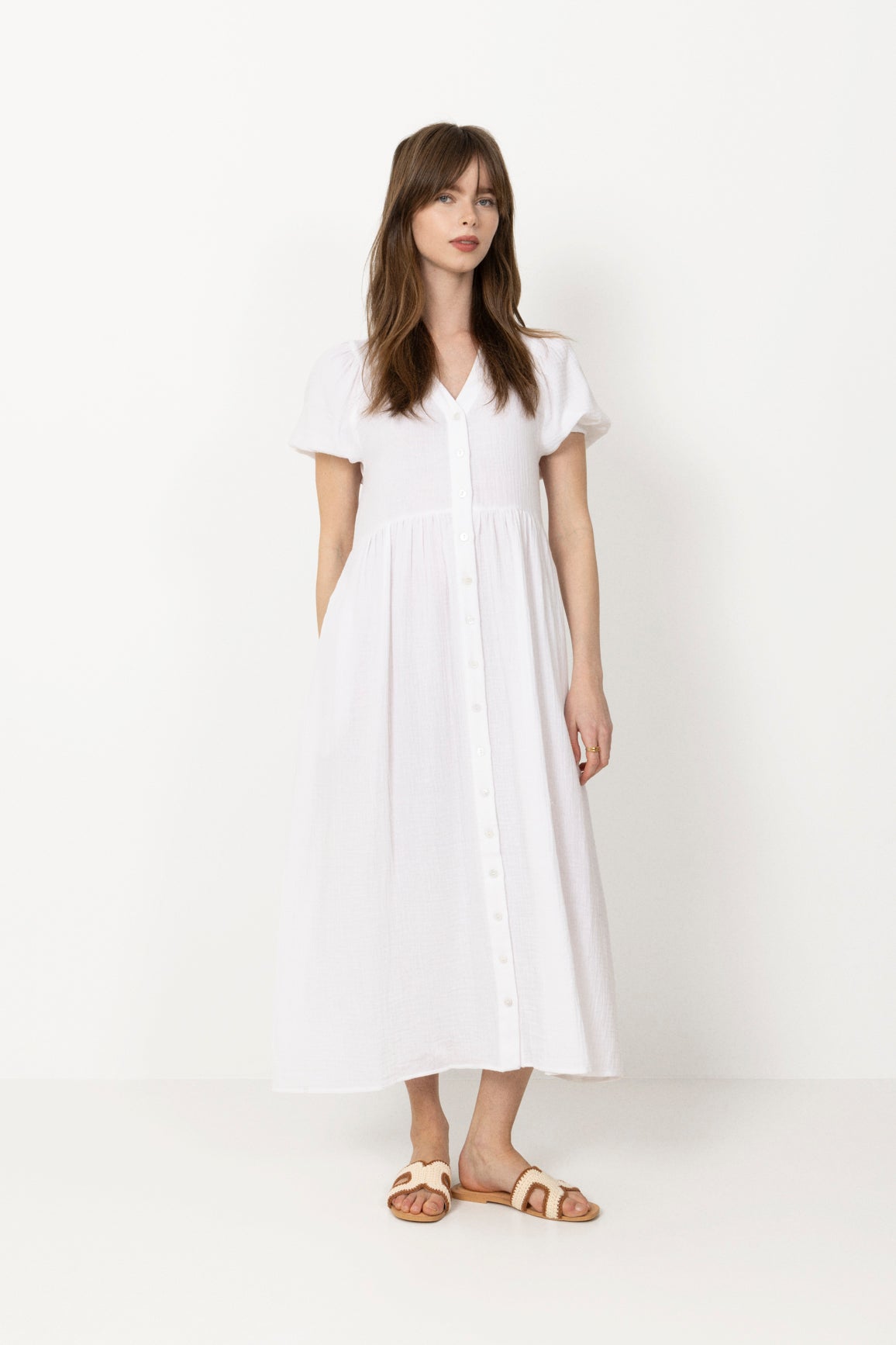 Nissi Dress - White