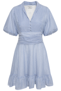 Papira Dress - Blue Stripes