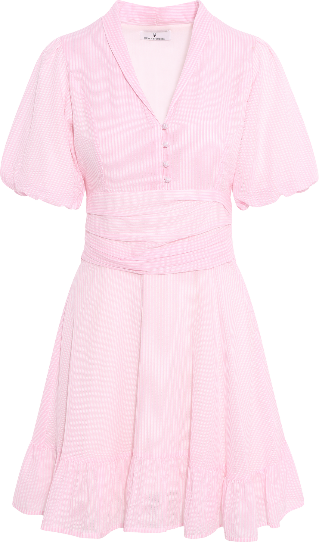 Papira Dress - Pink Stripes