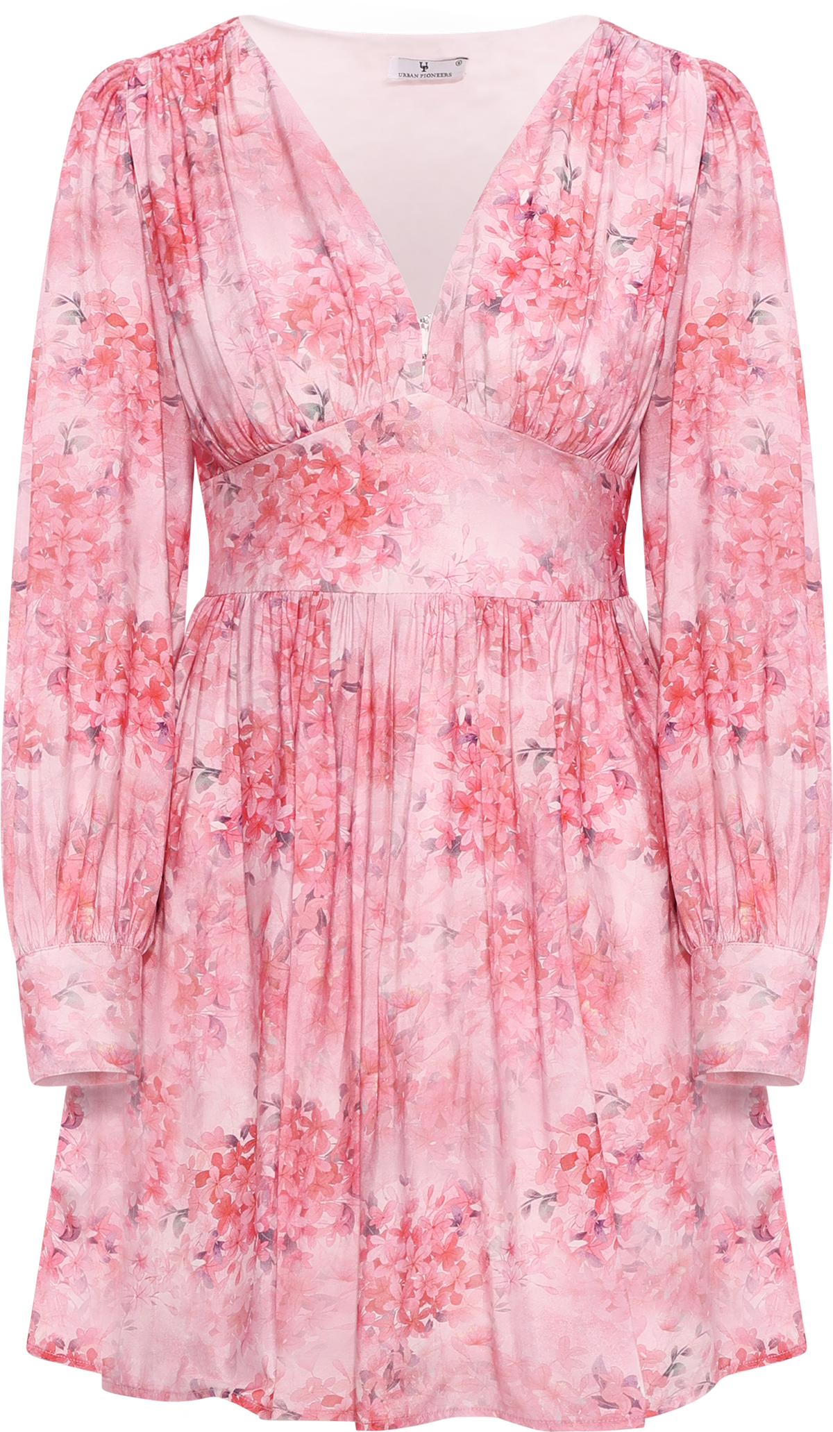 Sasha Dress - Pink Flower Aop