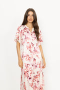 Alajapw Dr - Pink Shadow Flower Print
