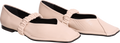 Lautan Leather Ballet Flats - Cream