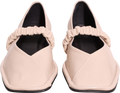 Lautan Leather Ballet Flats - Cream
