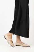 Lautan Leather Ballet Flats - Cream