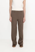 Rita Mw Wide Pant - Chocolate Chip Melange