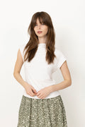 Molly Ss Top - Bright White