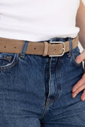 Iona Suede Belt - Tan