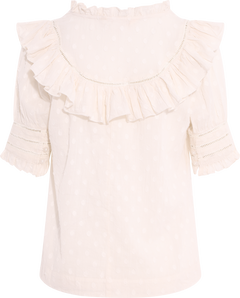 Adira Blouse - Powder White
