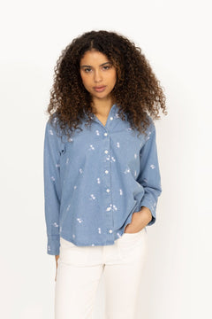 Ava Shirt - Denim Fiore