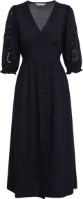 Andrea Dress - Sailing Blue Linen