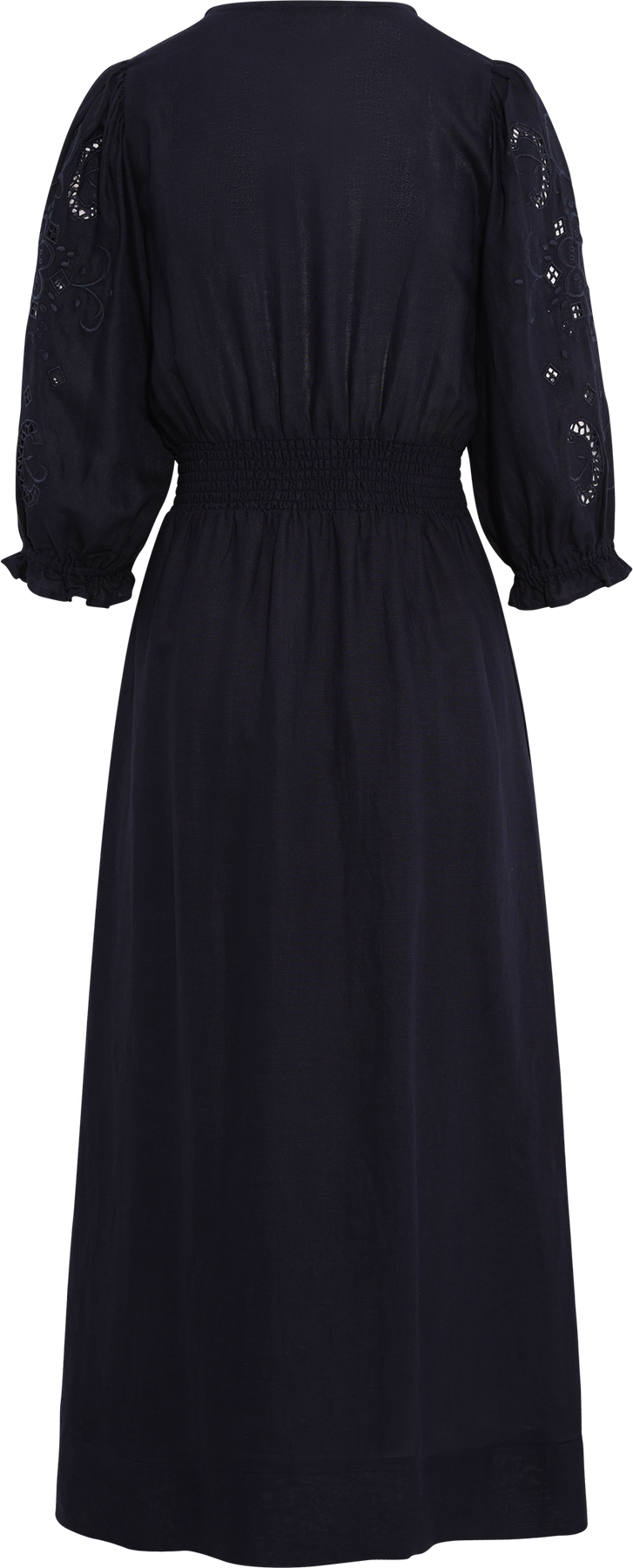 Andrea Dress - Sailing Blue Linen