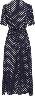 Angela Dress - Polka Blue
