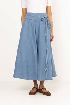 Astrid Skirt - Summer Denim