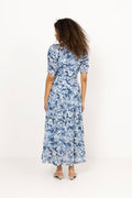 Fabienne Dress - Bleu De France
