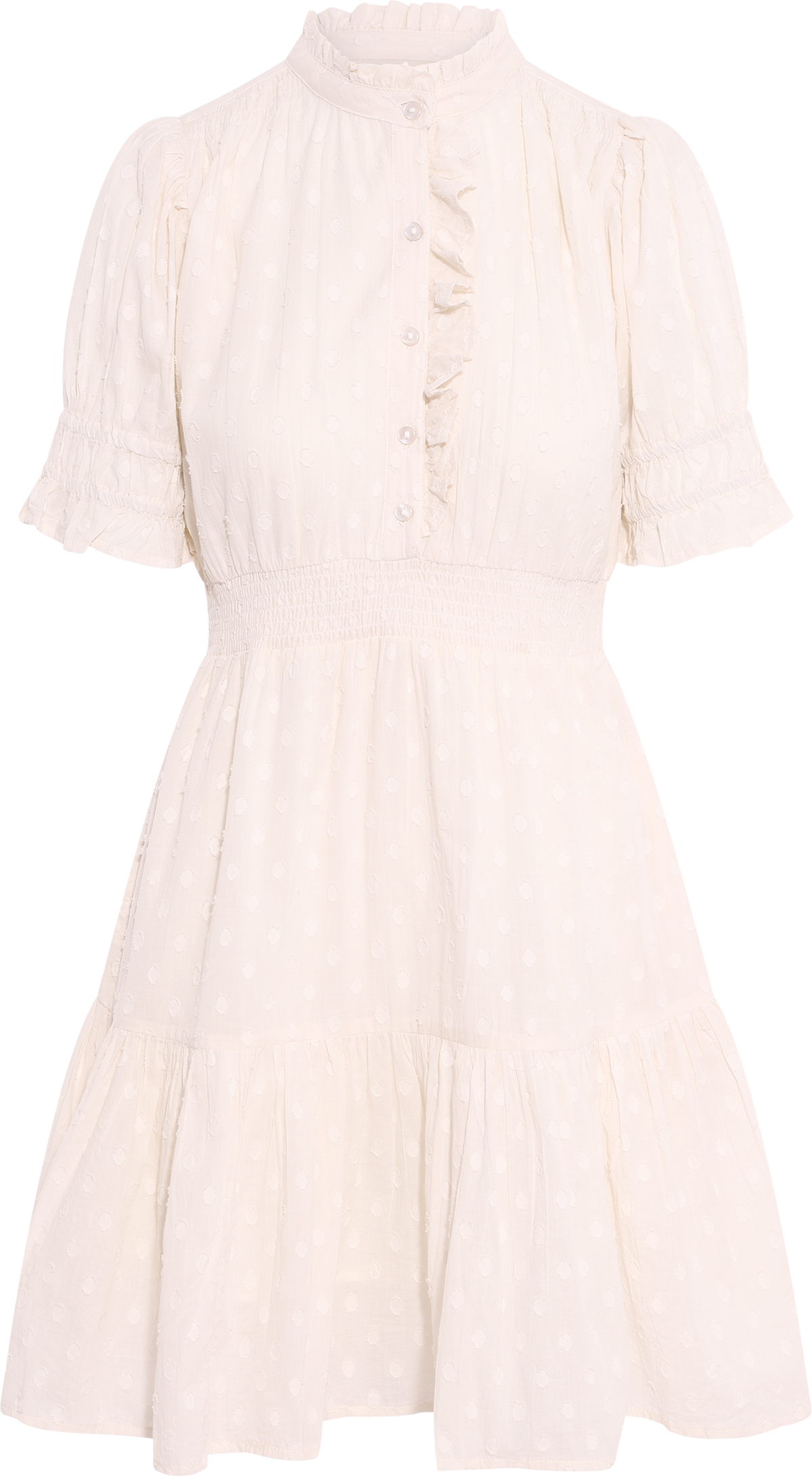 Millie Dress - Powder White