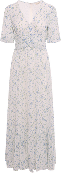 Leonora Dress - Blue Fleur Georgette