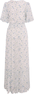 Leonora Dress - Blue Fleur Georgette