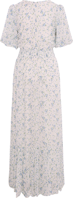 Leonora Dress - Blue Fleur Georgette